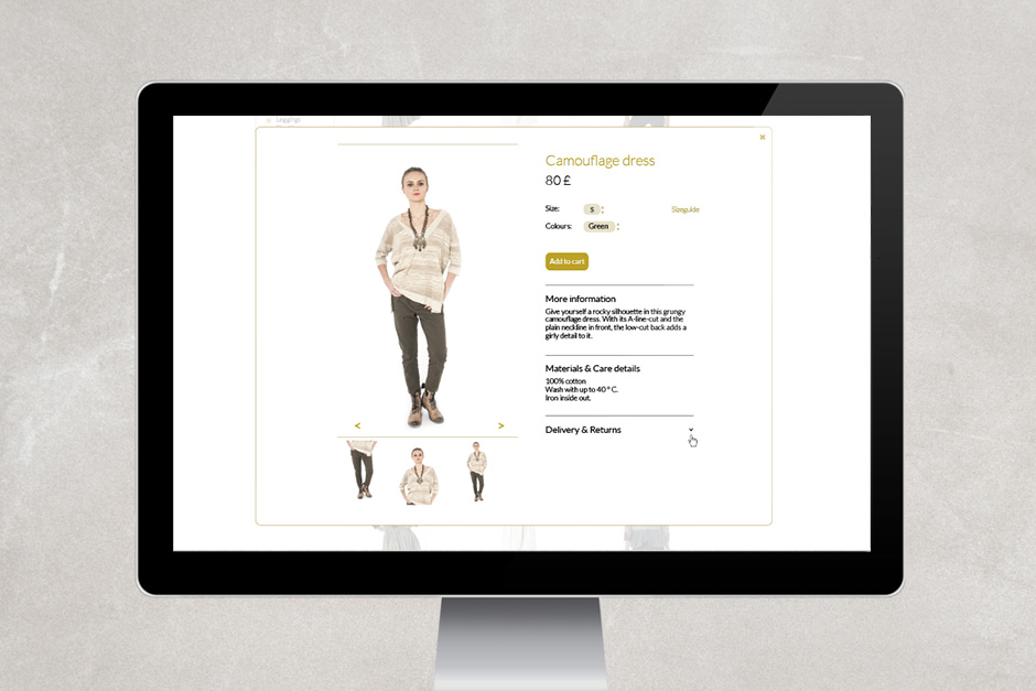 Design de campagnes e-mailing pour la mode