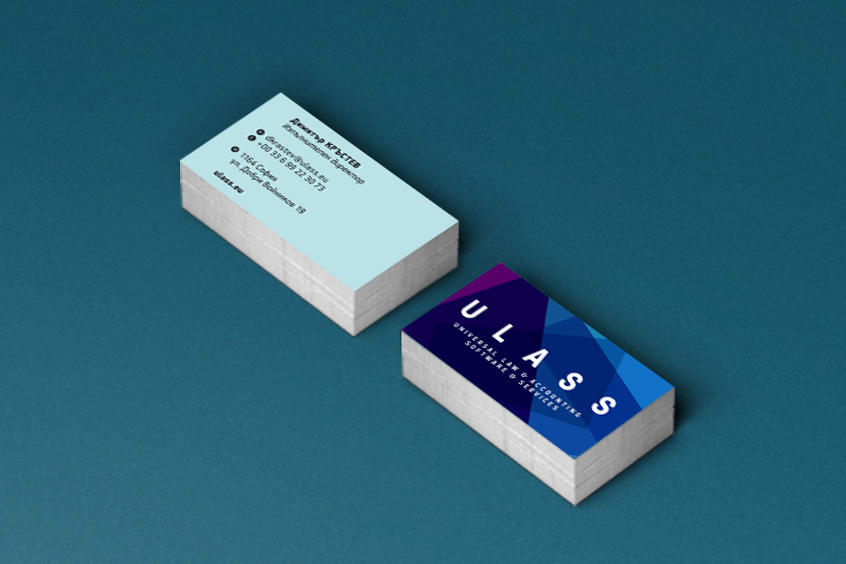 Stationery for a law and accounting firm