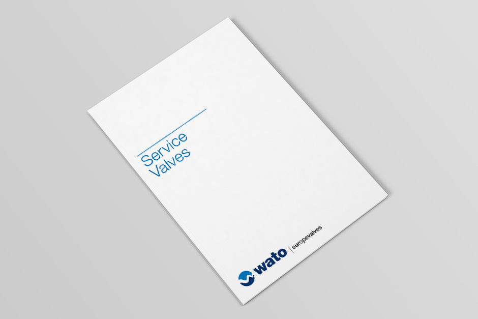 Cover of a catalogue for a waste water solutions company