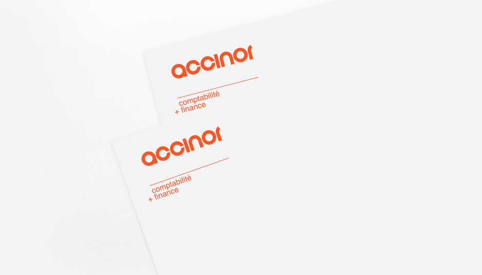 Дизайн на визитки и фирмени бланки за счетоводител