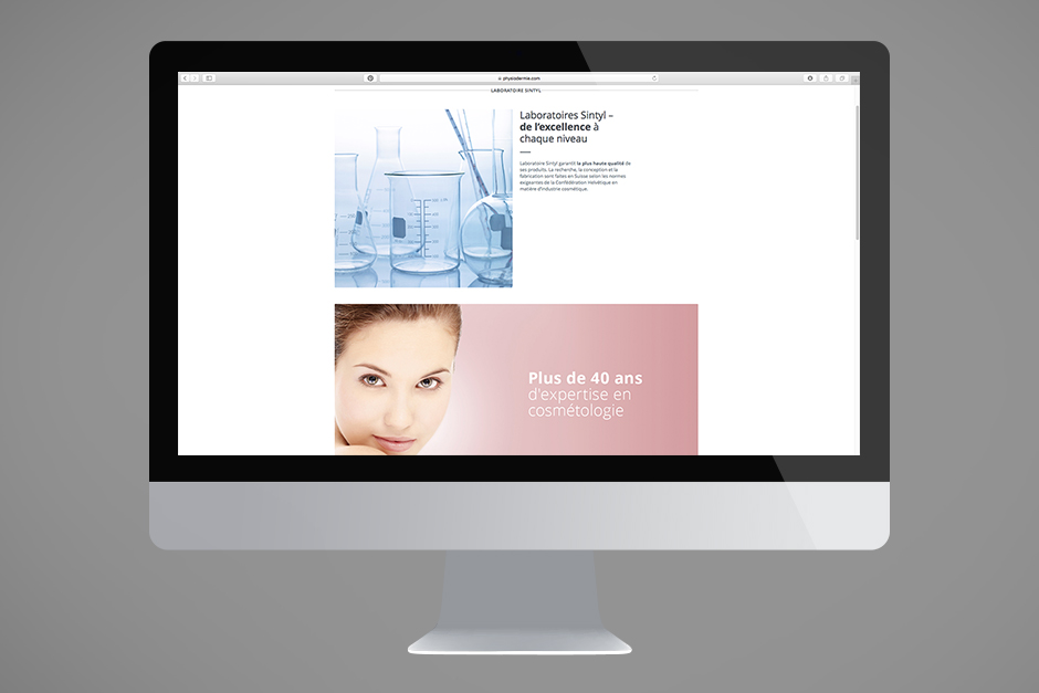 Дизайн на представяне в e-commerce сайт за луксозна козметика