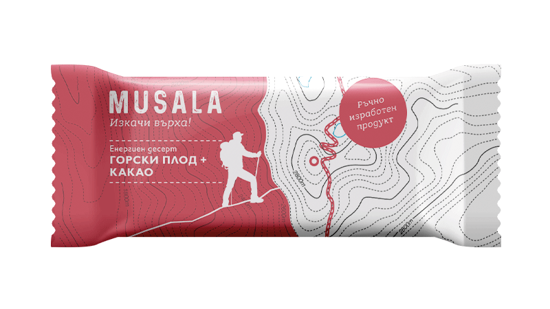 Дизайн на опаковка на здравословно барче