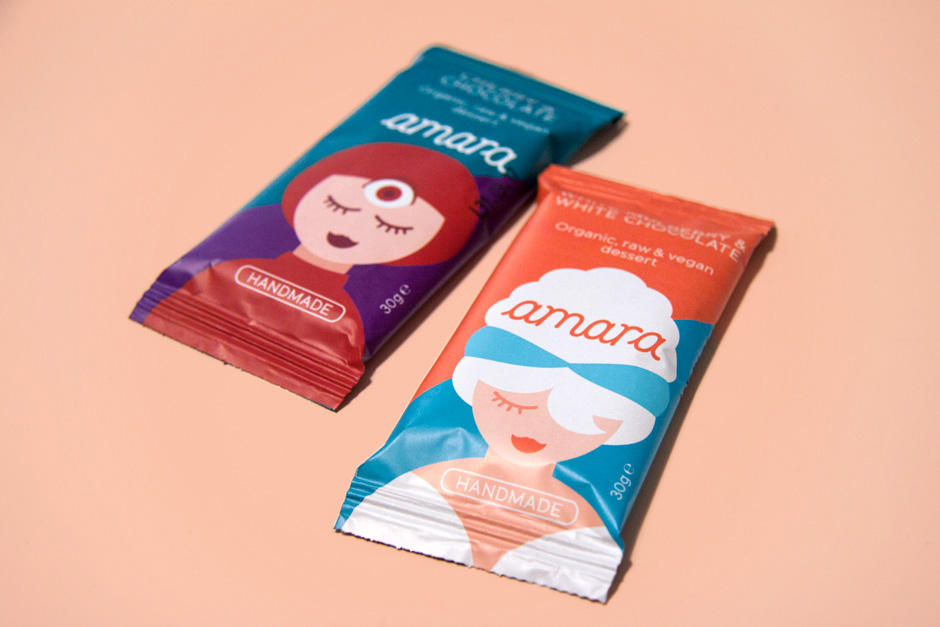 Професионални опаковки на сурови веган десерти