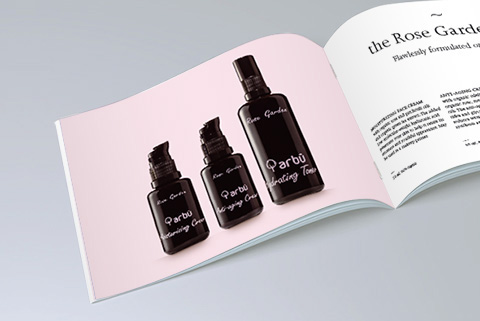 Дизайн на брошура за козметика | arbū