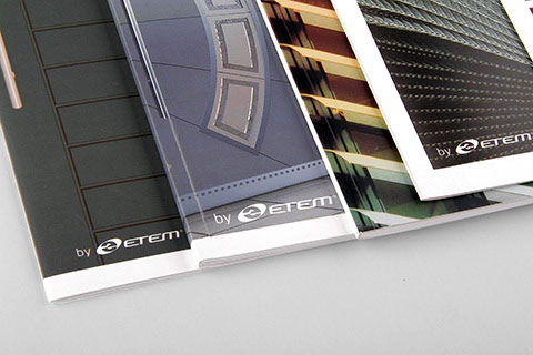 Дизайн на брошури и каталози за строителството | Etem