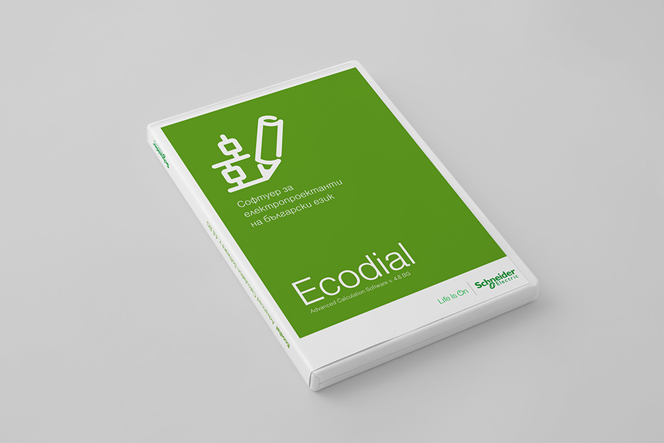 Schneider Electric Ecodial Software Launch - DVD cover design